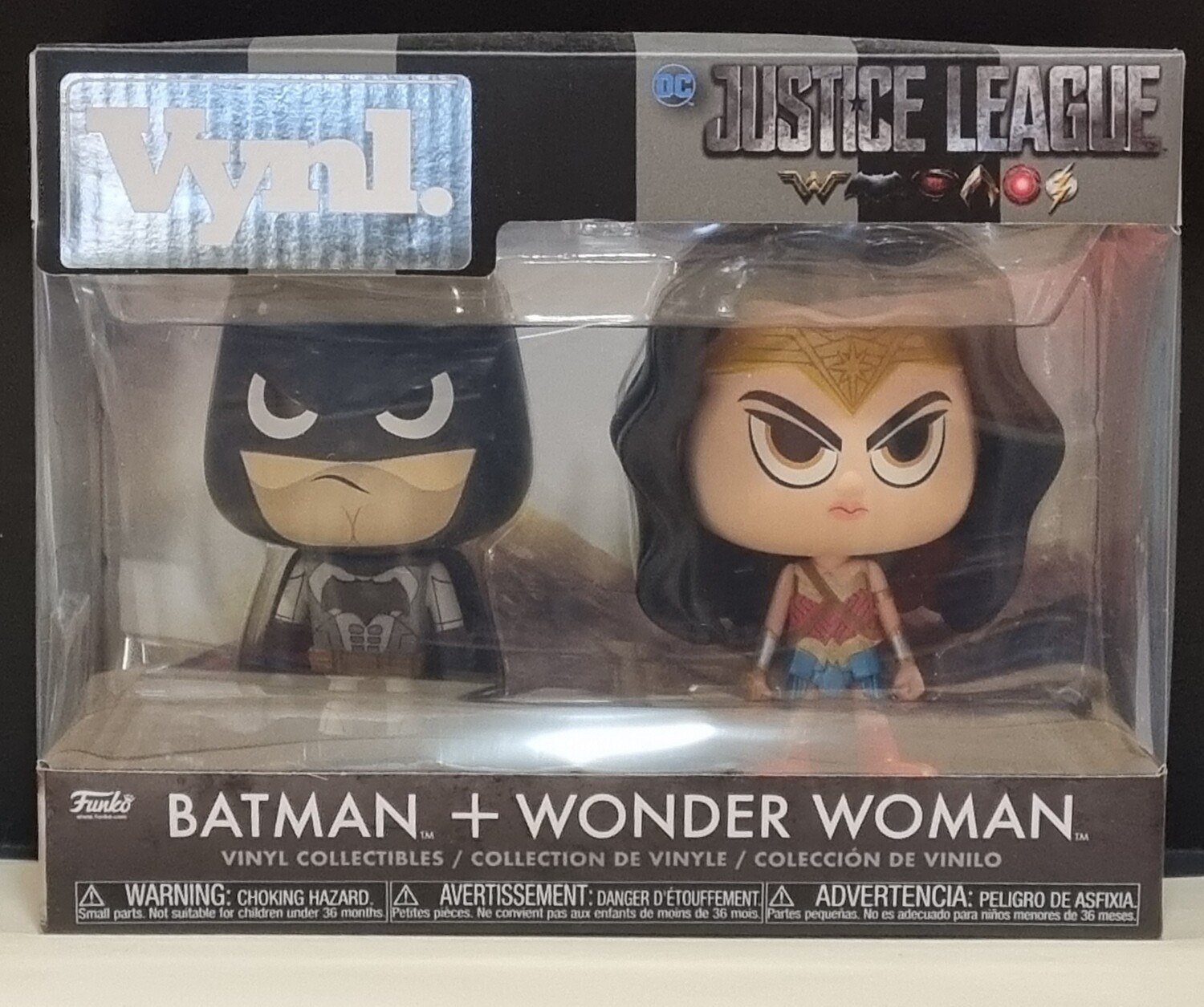 Funko Vynl, Batman + Wonder Woman, Justice League
