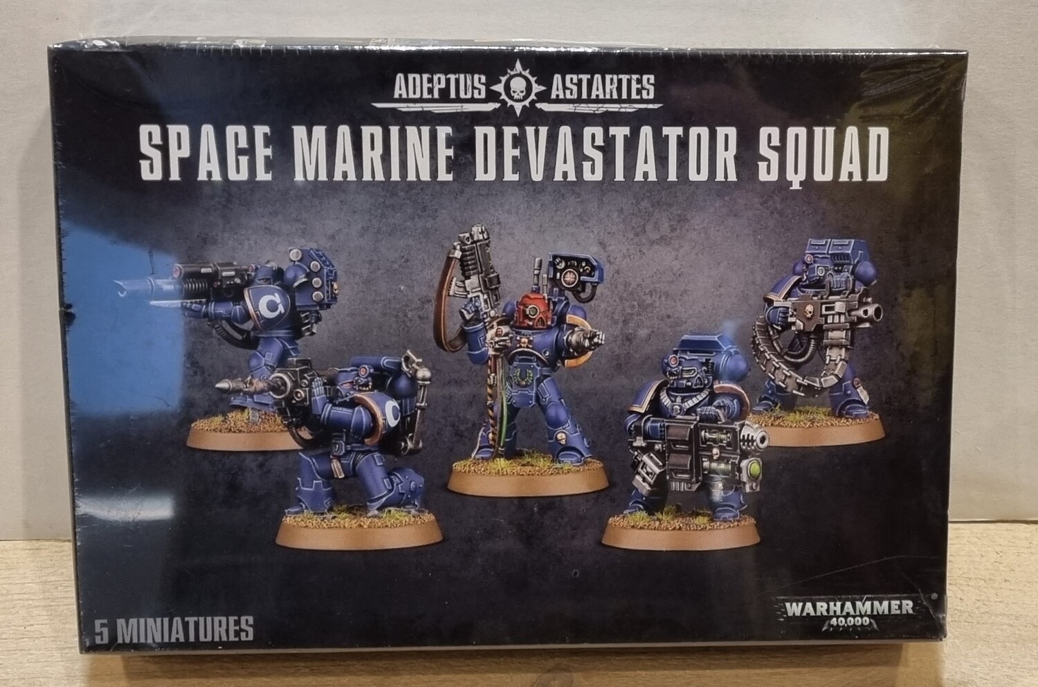 Warhammer, 40k, 48-15, Adeptus Astartes, Space Marine Devastator Squad