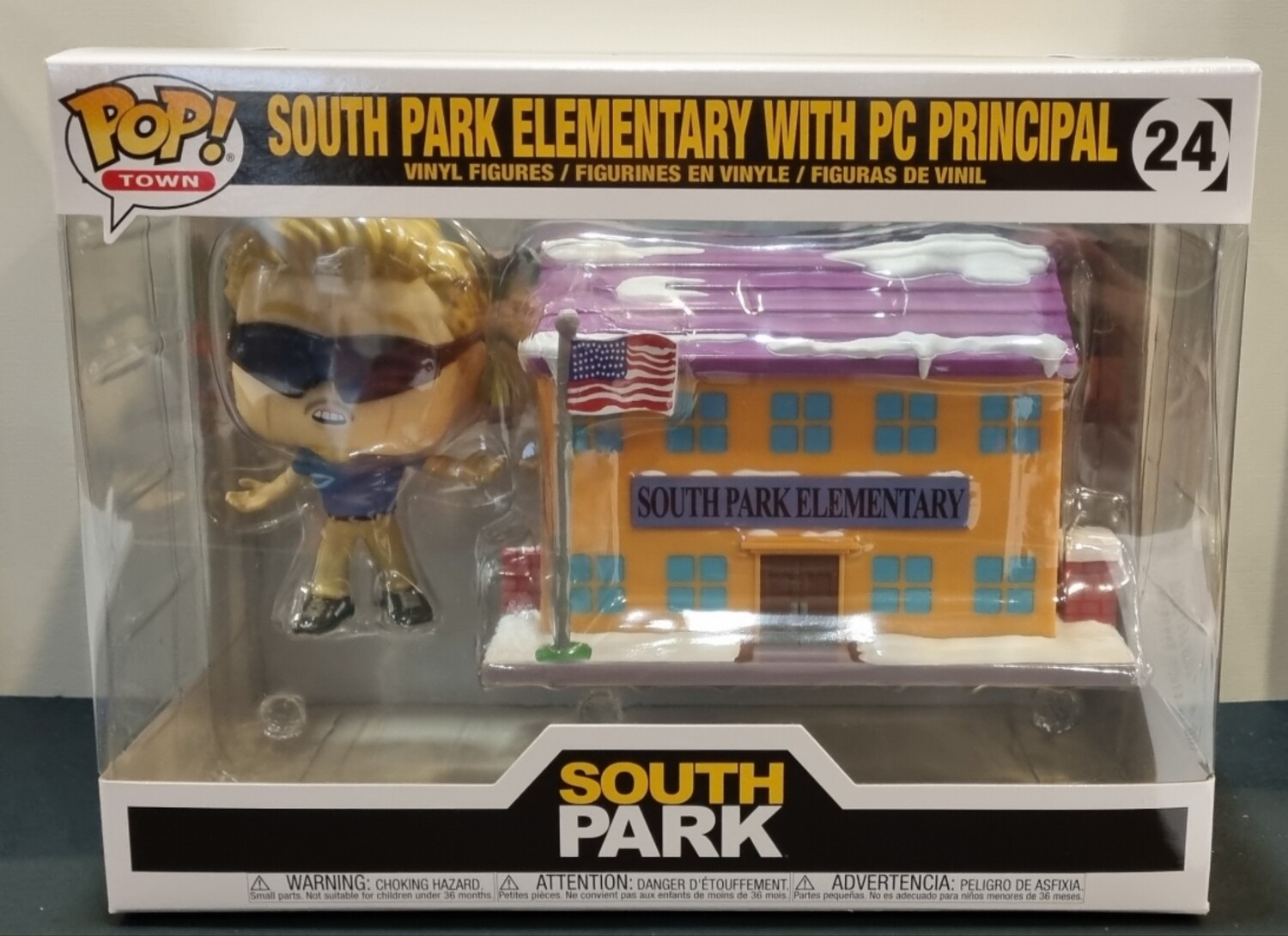 Funko Pop! Town #24 Elementary with PC Principal, South Park