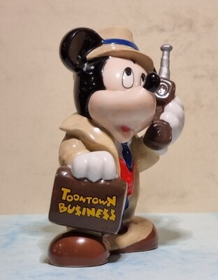 Beeldje, Mickey as Businessman , Mickey Mouse, Enesco 