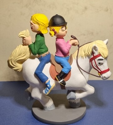 Beeldje, Catootje en Jeroentje op Pony, Jan, Jans en de kinderen