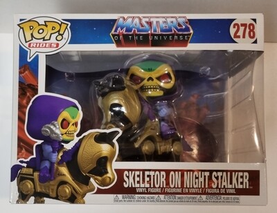 Funko Pop! Rides #278 Skeletor on night Stalker, Masters of the Universe