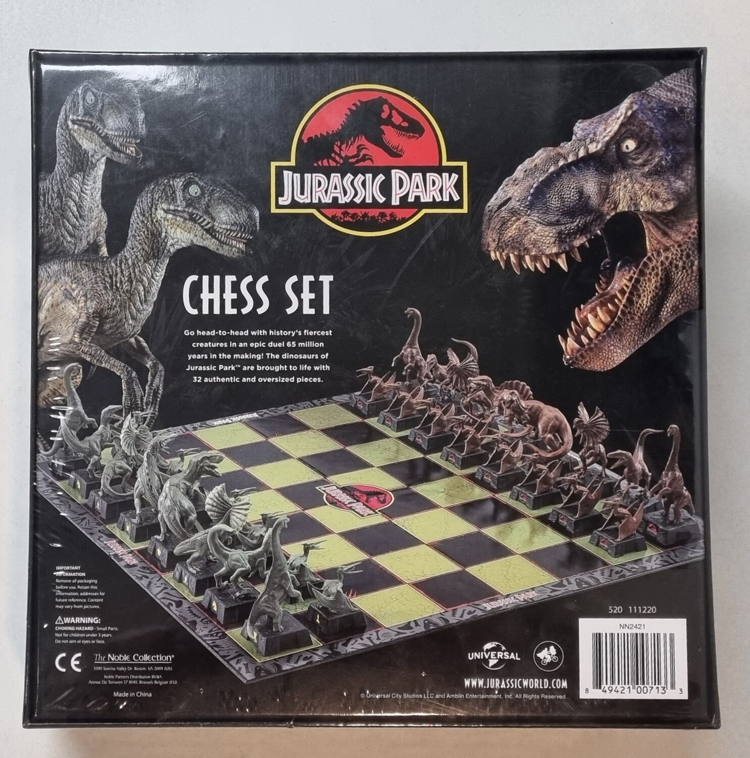 Schaakspel, Jurassic Park