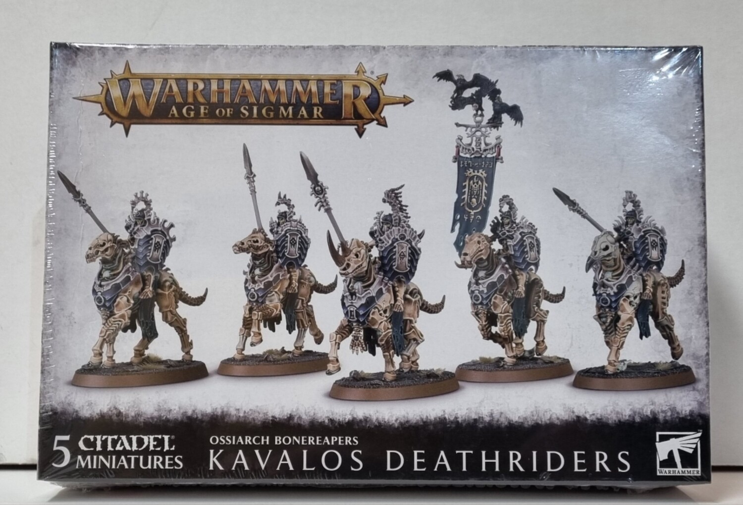 Warhammer, Age of Sigmar, 94-27, Ossiarch Bonereapers: Kavalos Deathriders