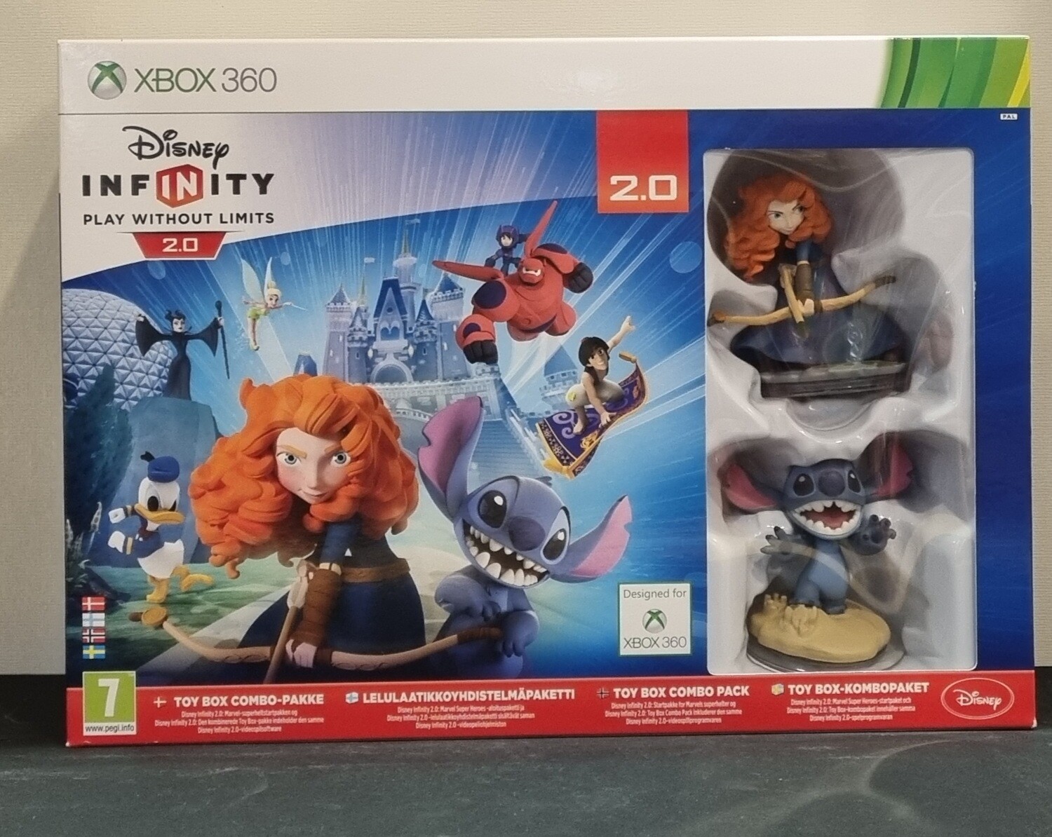 Disney Infinity 2.0 voor XBox, Toy Box Combo Pack, Merida en Stitch