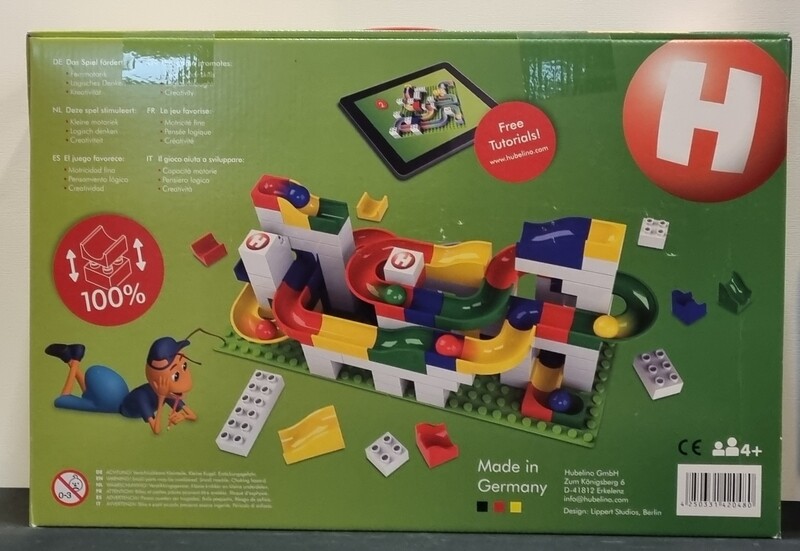 Knikkerbaan, Hubelino, Basisset, 123 delig
