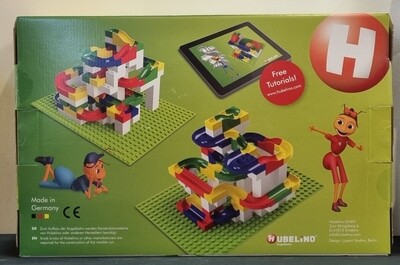 Knikkerbaan, Hubelino, 128 delige baanelementen set