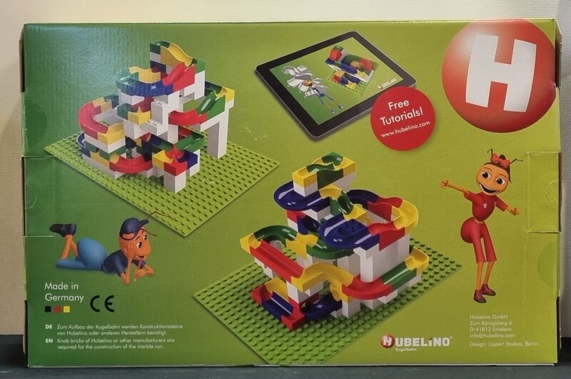 Knikkerbaan, Hubelino, 128 delige baanelementen set
