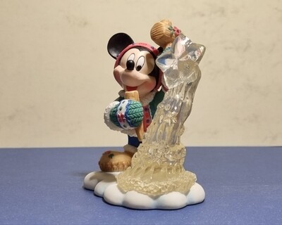 Beeldje, Mickey with Ice Carving Figurine, Mickey Mouse