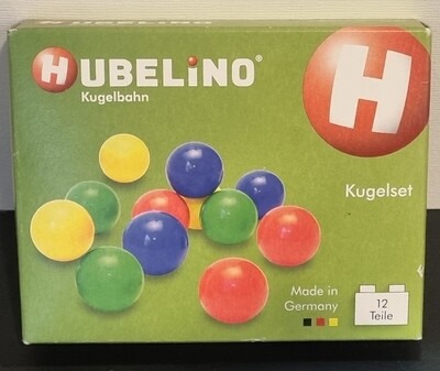 Knikkerbaan, Hubelino, Knikkerset, 12 knikkers
