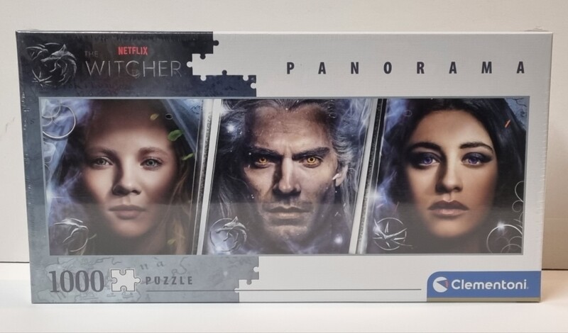 Panorama puzzel, The Witcher, 1000 stukjes, Clementoni