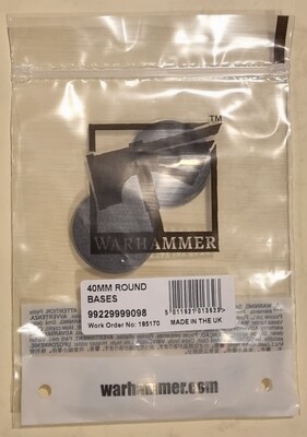Citadel Bases: Round, 40mm