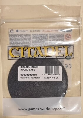 Citadel Base: Round, 100mm