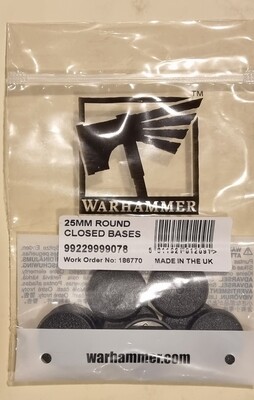 Citadel Bases: Round, 25mm