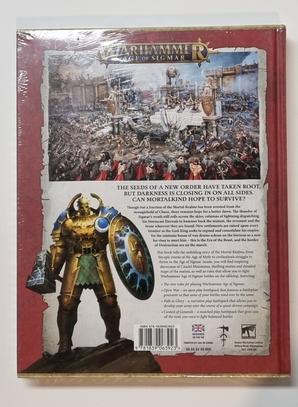 Warhammer Age of Sigmar, Core Book: The defenitive guide to the world's greatest fantasy miniatures game