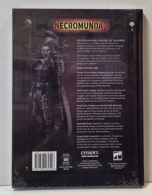 Warhammer, Necromunda, House of Blades, Book
