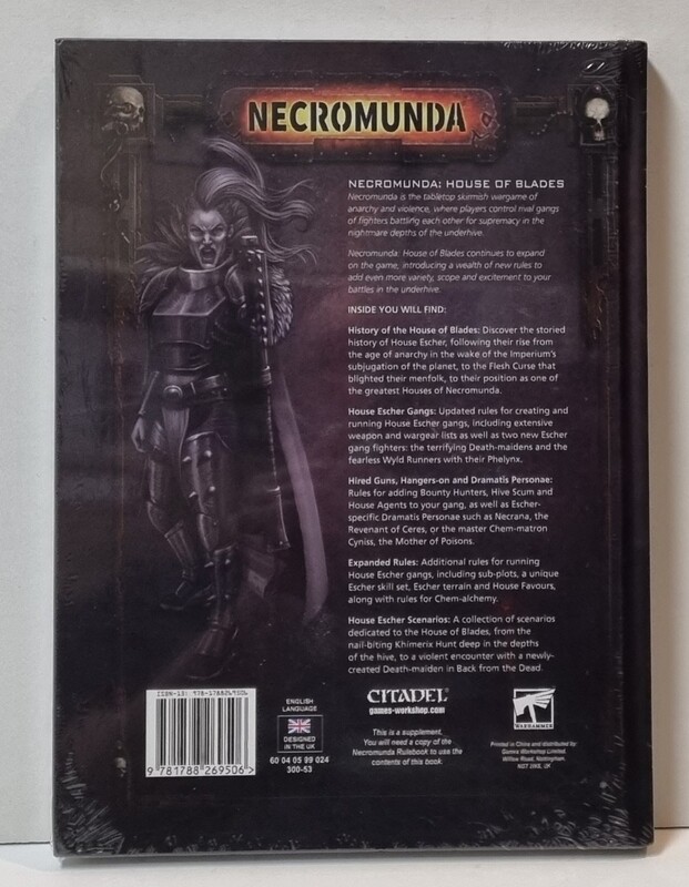 Warhammer, Necromunda, House of Blades, Book