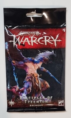 Warhammer Age of Sigmar, Warcry: Disciples of Tzeentch, Daemons, Card Pack