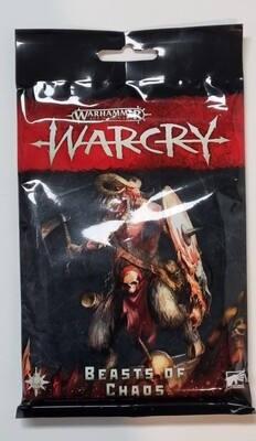 Warhammer Age of Sigmar, Warcry: Beasts of Chaos, Card Pack