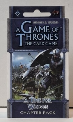 A Game of Thrones, Living Card Game, A Time for Wolves, Chapter Pack
