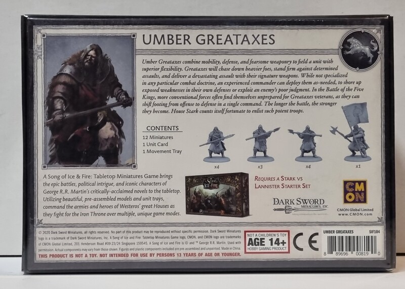 A Song of Ice &amp; Fire:  Umber Greataxes