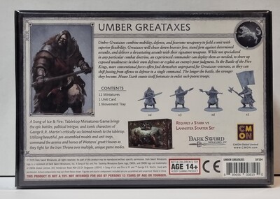 A Song of Ice & Fire: Umber Greataxes