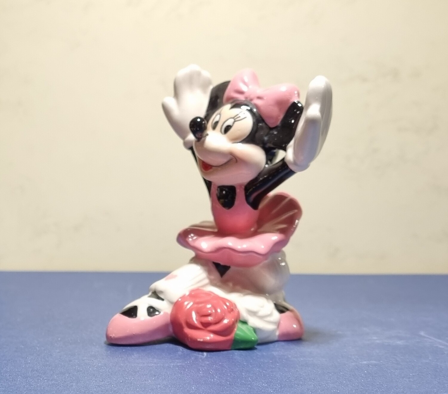 Beeldje, Minnie Ballerina, Curtsy Figurine, Minnie Mouse,  Disney 
