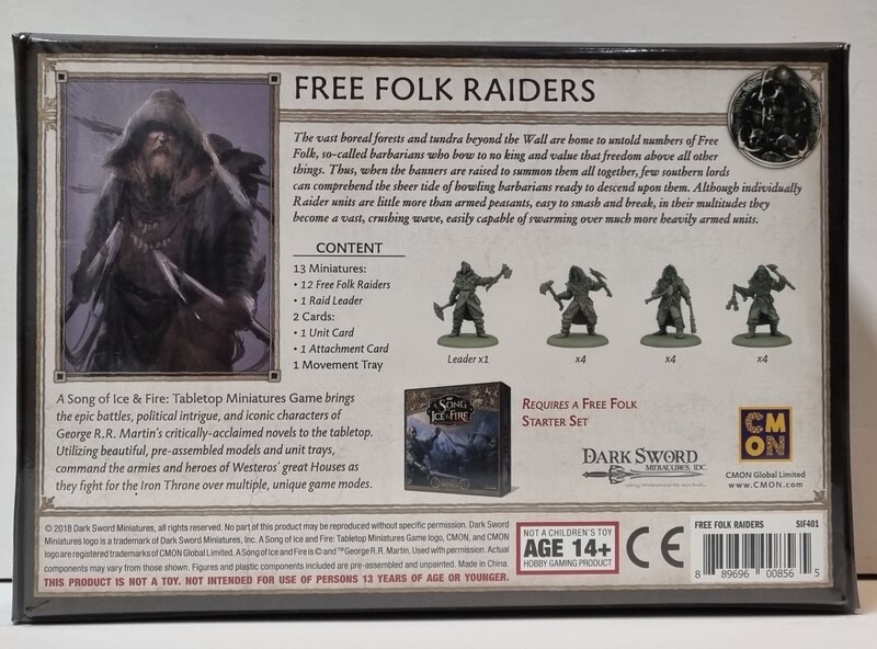 A Song of Ice &amp; Fire:  Free Folk Raiders