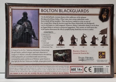 A song of Ice & Fire: Bolton Blackguards