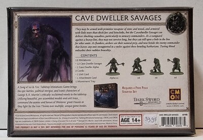 A Song of Ice & Fire: Cave Dweller Savages