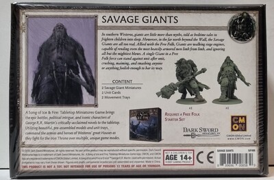 A Song of Ice & Fire: Savage Giants