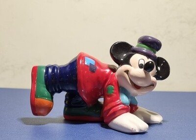 Beeldje, Mickey Tumbling Clown, Mickey Mouse, Enesco