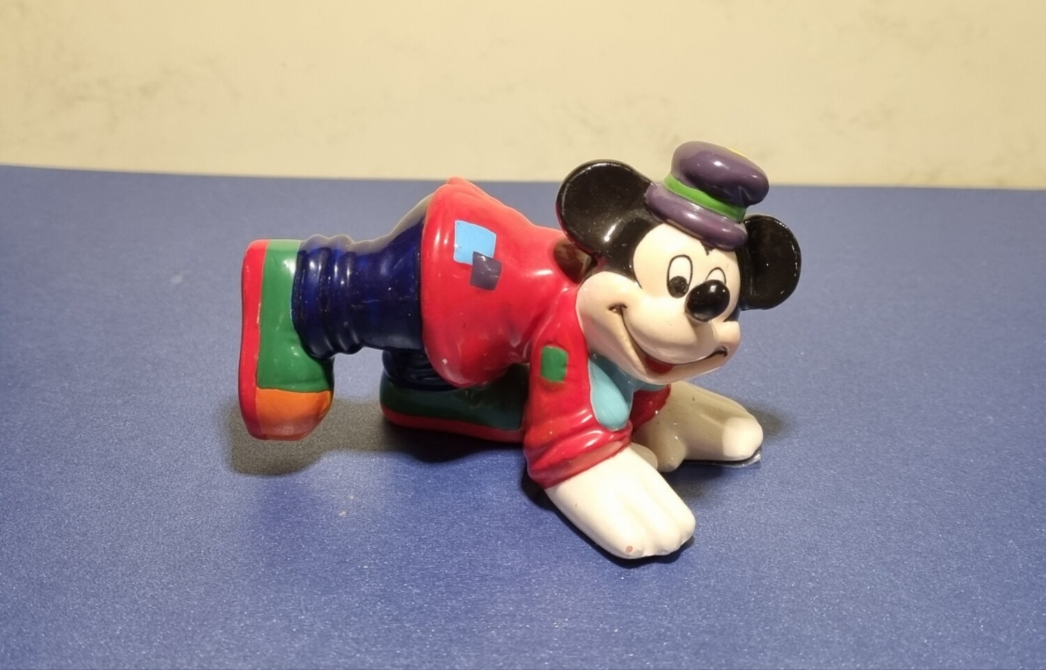 Beeldje, Mickey Tumbling Clown, Mickey Mouse, Enesco