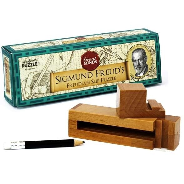Schuifspel, Sigmund Freud, Freudian Slip Puzzle, Professor Puzzel