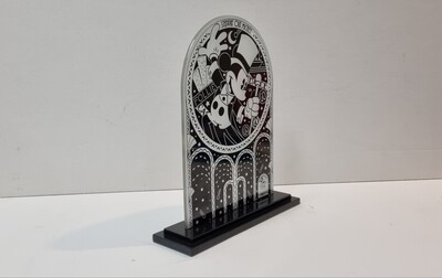 Glazen Displayer, Steppin' Out Mickey Mouse, Enesco