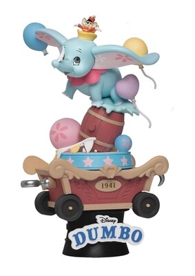 Beeldje, PVC Diorama, Dumbo Cherry Blossom