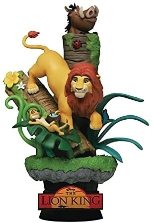 Beeldje, PVC Diorama, DS-076, The Lion King, Disney
