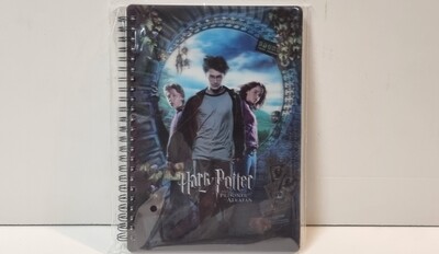 Notitieboek, Notebook, Harry Potter and the Prsioner of Azkaban, 3D effect, A5 formaat