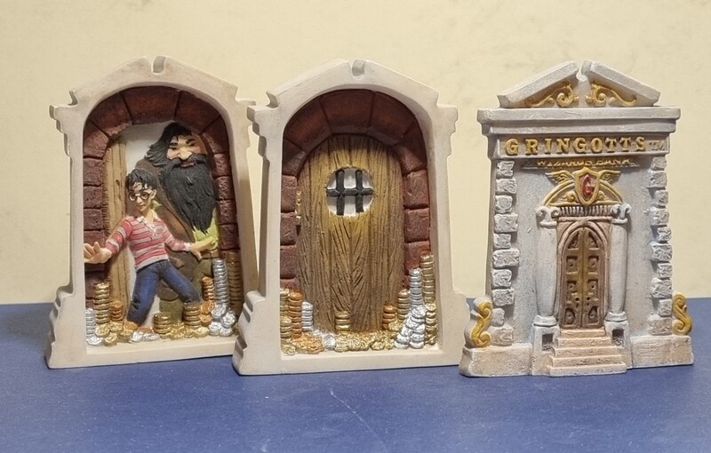 Snuisterij Doosje, 3 delig, Gringotts, uit Harry Potter
