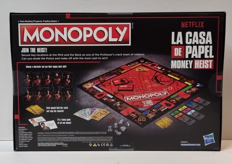 Monopoly, La Casa de Papel, Money Heist