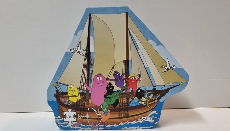 Puzzel, Barbapapa&#39;s boot, 54 stukjes, Barbapapa 