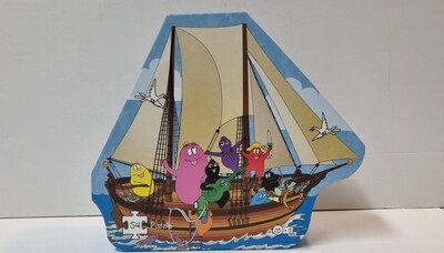 Puzzel, Barbapapa's boot, 54 stukjes, Barbapapa 