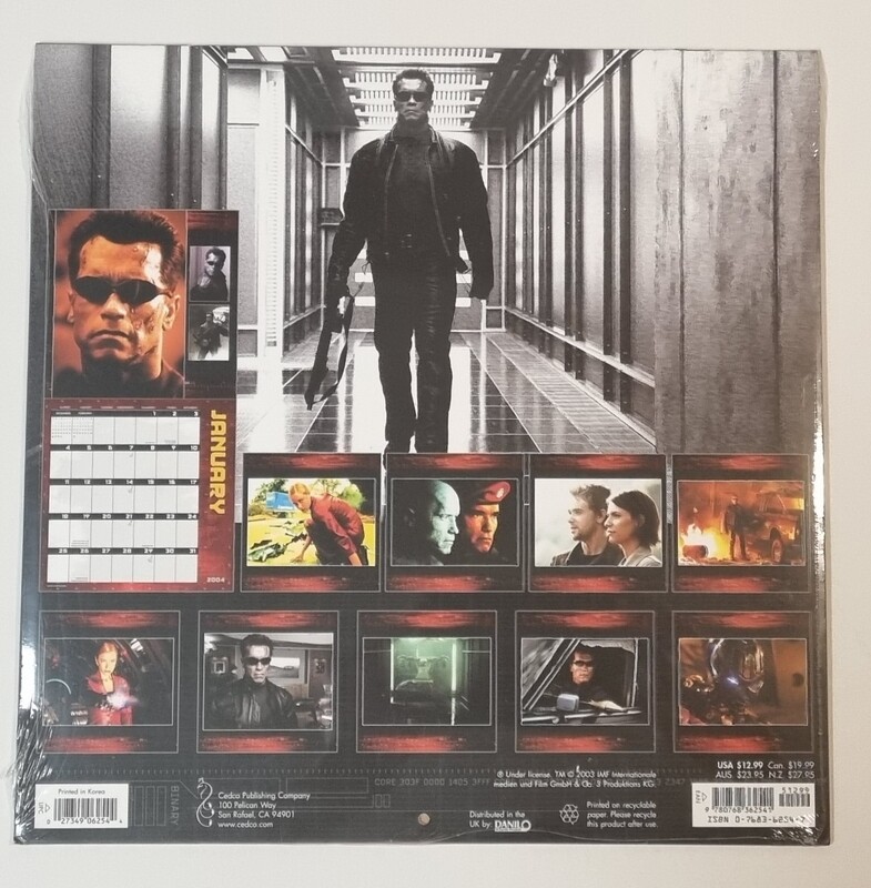 Kalender 2004, Terminator 3, Rise of the Machines