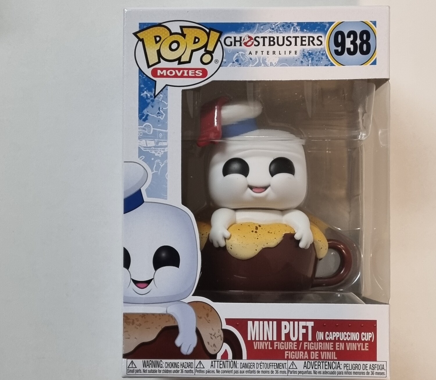 Funko Pop!, Mini Puft in Cappuccino Cup, #938, Movies, Ghostbuster Afterlife