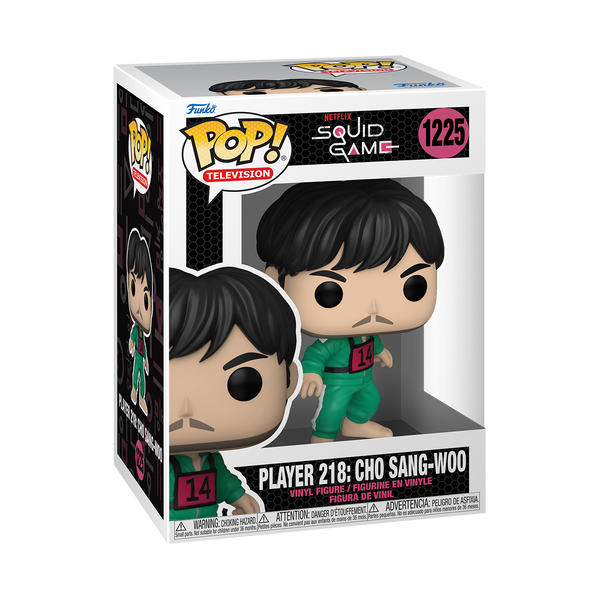 Funko Pop! Television #1225 Player 218: Cho Sang-Woo, Squid Game
