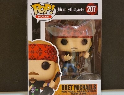 Funko Pop! Rocks #207 Bret Michaels 