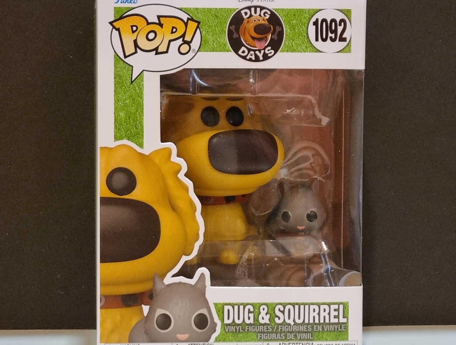 Funko Pop!, Dug & Squirrel, #1092, Disney, Dug Days