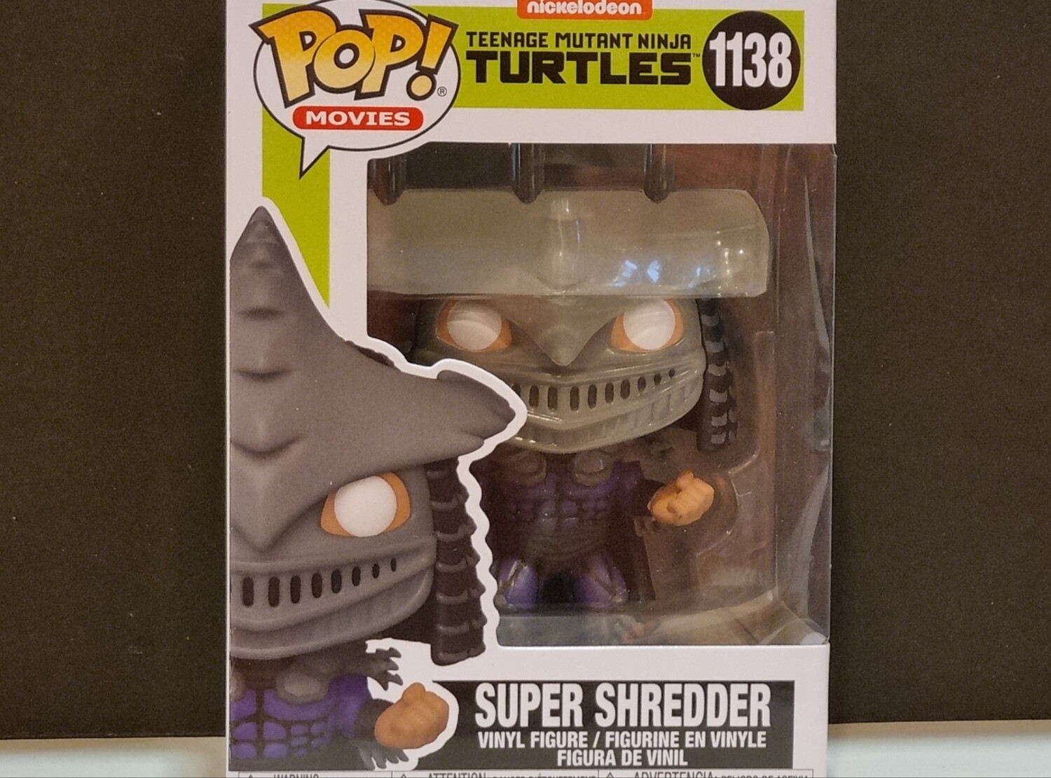 Funko Pop!, Super Shredder, #1138, Movies, Teenage Mutant Ninja Turtles, TMNT