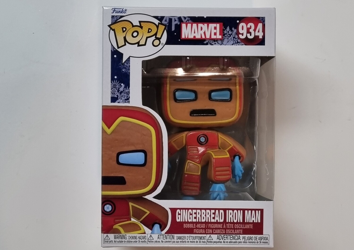 Funko Pop!, Gingerbread Iron Man, #934, Marvel