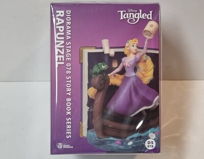 PVC Diorama, DS-078, Rapunzel, Closed Box, Disney Story Book Series